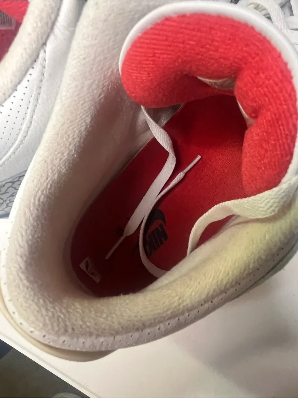 Nike Air Jordan 3 Retro White Cement Reimagined Size 18